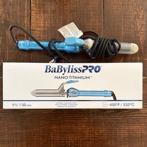 BaBylissPRO Nano Titanium Curling Iron - Blue